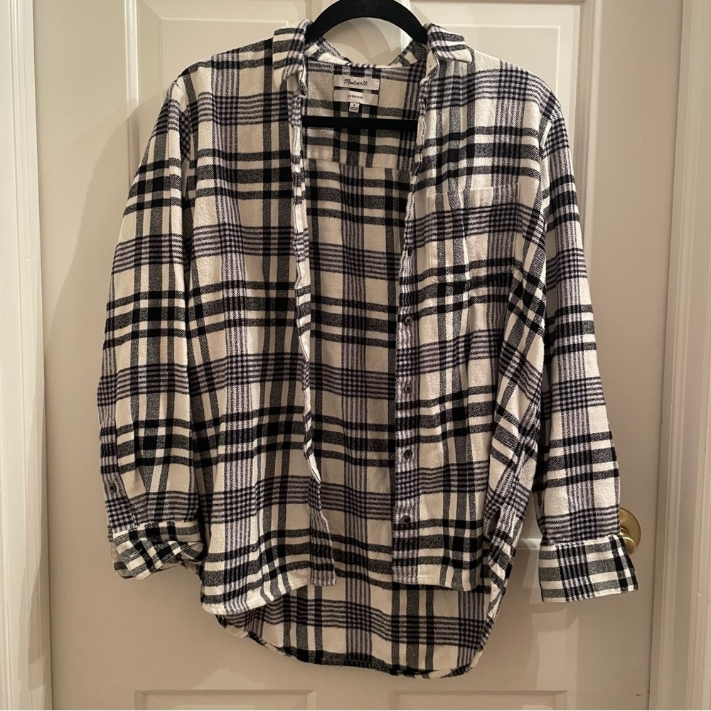 Madewell Oversized Flannel Shirt